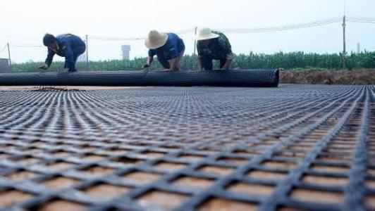 鋼塑土工格柵的工程案例